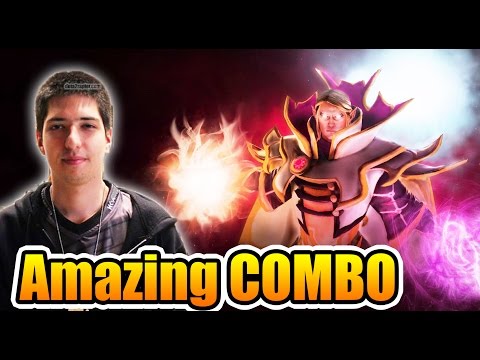 W33 Dota 2 [Invoker] Amazing COMBO