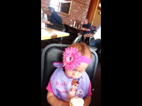 First ice cream cone!