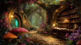 The Secret Botanical Library 📚 Mystical Exotic Plants Music Ambience 🌿 Focus for Studying & Reading