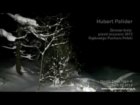 Zimowe testy przed sezonem Rajdowego Pucharu Polski 2012 Palider/Fortuna no i reszta ekipy :)