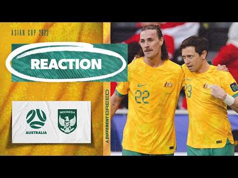 Socceroos react to Australia 4-0 Indonesia | Round of 16 | AFC Asian Cup Qatar 2023