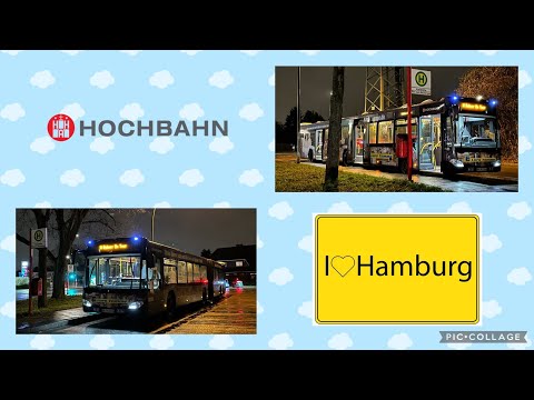 Hamburger Hochbahn Wagen 7525 MB O530G C2 Baujahr 2015 Mitfahrt