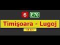 DN 6 E 70 Timişoara Lugoj Dec 17 2016