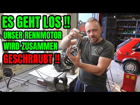 Turbo-Gockel - IT'S FINALLY STARTING! OUR RACING ENGINE IS BEING PUT TOGETHER!