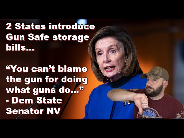 Dems introduce Gun Storage bills in two states one day apart... Dems are striking back...
