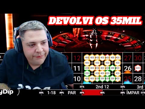 MAUMAUZK FEZ MUITA LOUCURA PRA TENTAR RECUPERAR OS 40K NA ROLETA BRASILEIRA !!!  😞😞