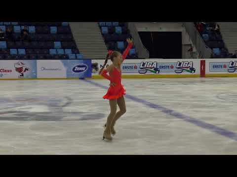 2017 Santa Claus Cup : Kira CHURIKOVA(UKR) - FS CUBS GIRLS ISU 9, Free skating