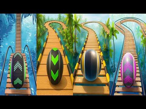 Going Balls VS Sky Rolling Balls VS Action Balls VS Rollance Adventure Balls Ep 3