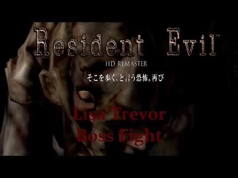 Resident Evil HD Remaster - "Lisa Trevor" - Boss Fight {Full 1080p, 60 FPS}
