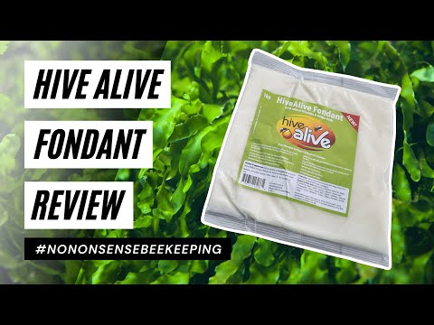 Hive Alive Fondant Review - Feeding Bees In Winter Safely And Effectively