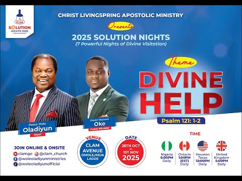 CLAM - 2025 Solution Nights - 27th October 2025  (Day2)