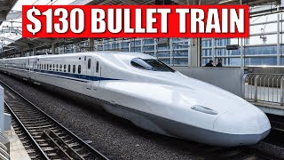 FIRST CLASS on Japan’s Bullet Train (Osaka to Tokyo at 177MPH!)