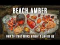 How to clear and polish amber - from rough to gemstone with ease
