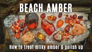 How to clear and polish amber - from rough to gemstone with ease