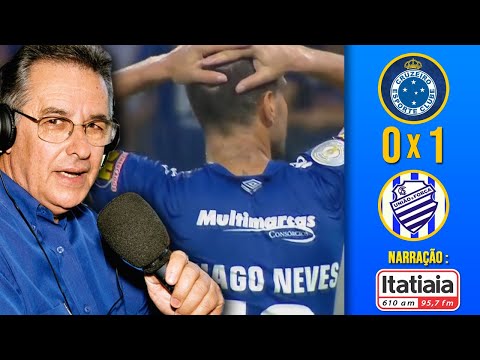 CRUZEIRO 0x1 CSA  - GOL e PÊNALTI PERDIDO com Narração Alberto Rodrigues | Rádio ITATIAIA