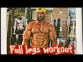Full leg workout .#bodybuilding #legsday #hamstringworkout #workout #gymtime #neverskiplegday