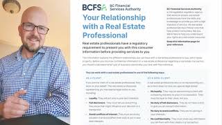 Understanding the BCFSA Disclosure of Representation in Trading Services (DORTS) Form