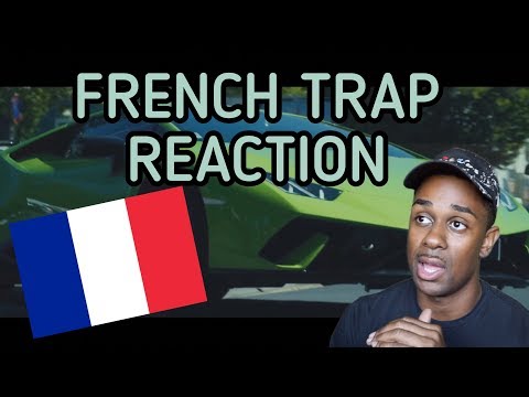 AMERICAN REACTS TO FRENCH TRAP  (NISKA,SOOLKING,ALONZO)