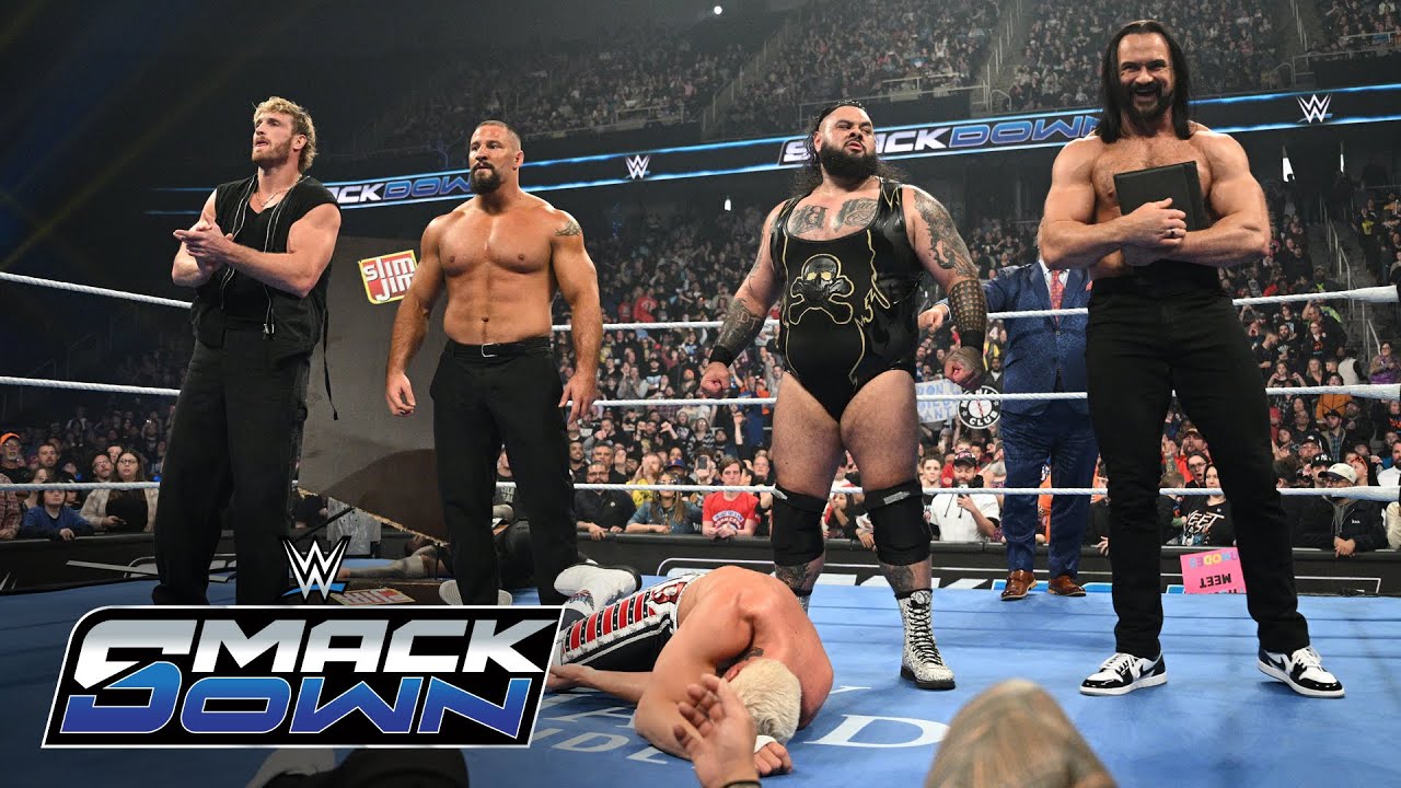 Drew McIntyre helps Logan Paul and The Vision drop Cody Rhodes and The Usos: SmackDown highlights