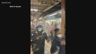 Search still underway for man who opened fire in a Brooklyn subway station