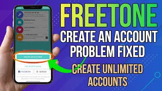 Freetone Create An Account Problem Fix | Virtual Number for Fake WhatsApp Account 2021