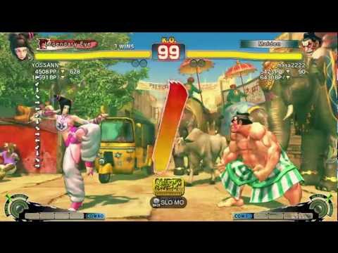YOSSAN (Juri) vs Katanaka De Aoki (Honda) - AE 2012 Endless Match *720p HD*