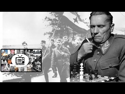 Yugoslav Partisans Leader Tito in Secret Mountain Headquarters During WW2 (newsreel)