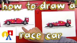 How To Draw A Race Car