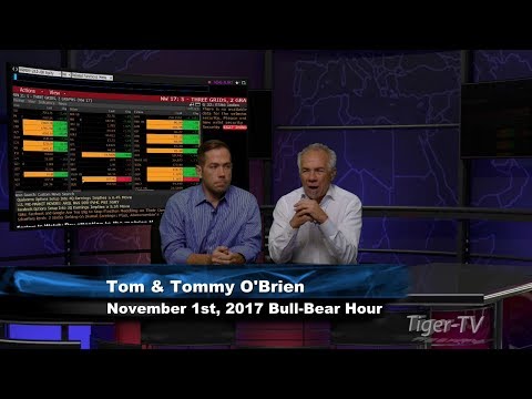 November 1st Bull-Bear Binary Option Hour on TFNN by Nadex - 2017