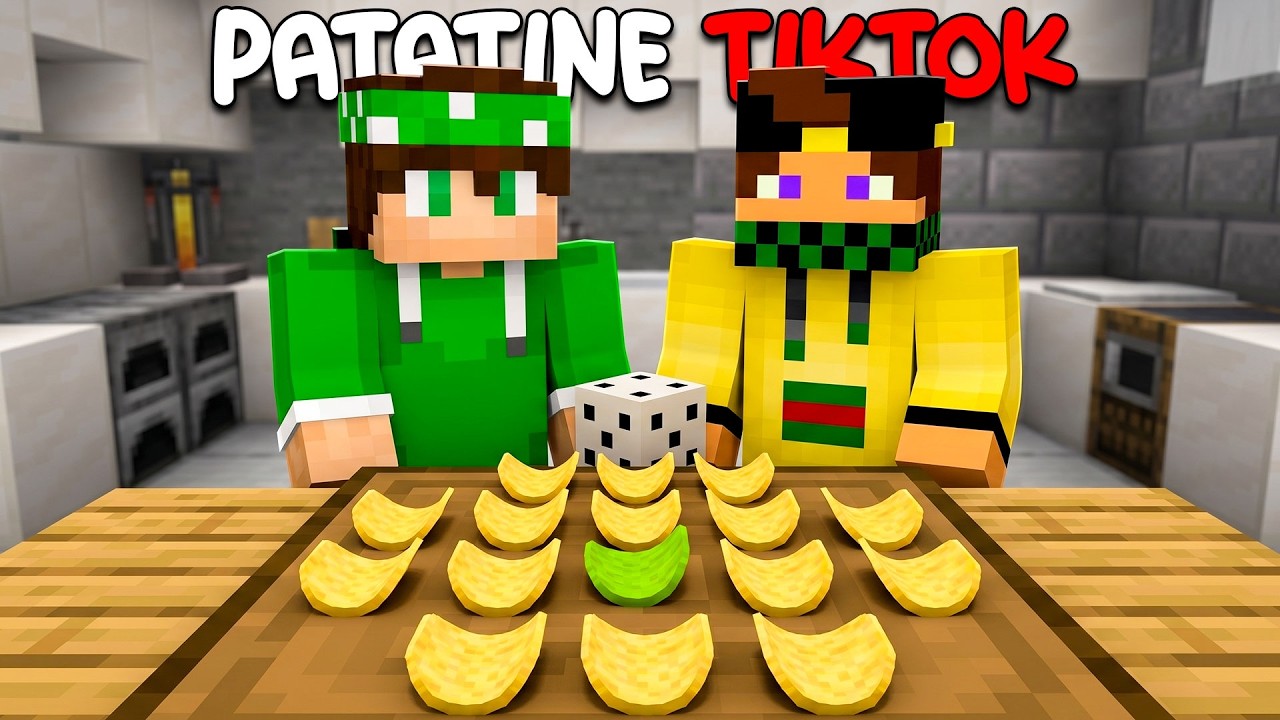 HO GIOCATO AL TREND delle PATATINE di TIKTOK SU MINECRAFT