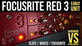 Video thumbnail for Focusrite Red 3(In + Out Transformers) vs Slate FG-Red / CLA MixHub / Focusrite Plugin by Seawell Studios