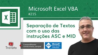 215 - Excel VBA - Separação de Strings de Texto com VBA