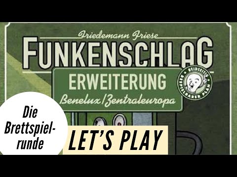 Funkenschlag - Let´s Play - BENELUX / Zentraleuropa - Gespielt