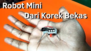 Download lagu Membuat Robot Mini Dari Korek Bekas | DIY | Rombak Sae mp3