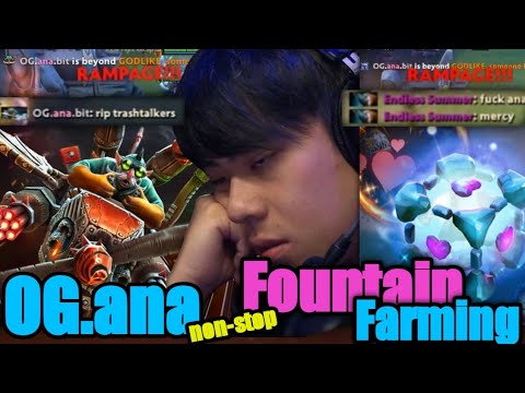 OG.ana Fountain Farming | DOTA2