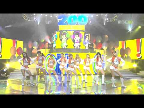 100220 SNSD - Oh! @ MBC Music Core