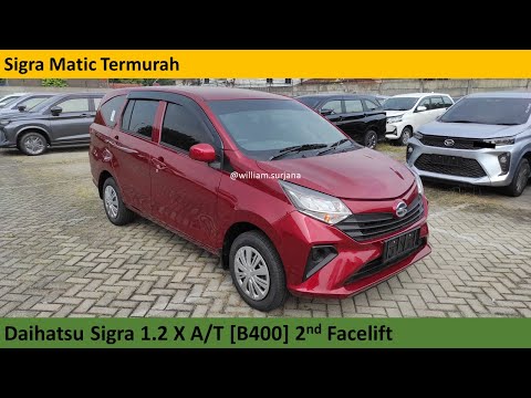 New Sigra Facelift tipe X Review by William Surjana