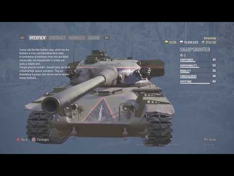WoT Mercenary Contracts: SharpShooter, tier IX Medium Tank (OUTDATED)