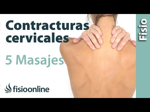 5 automasajes para la reducir tensión y contracturas cervicales