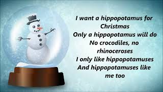 Gayla Peevey - I Want a Hippopotamus for Christmas (Lyrics)