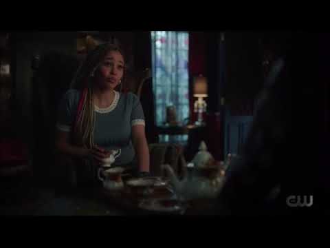 Riverdale 5x18 Toni visit Cherry ask favour let Britta say with her Archie and Veronica split up.