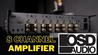 OSD 8 Channel Amplifier Unboxing & Quick Overview