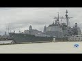 USS Gettysburg Returns To Naval Station Norfolk After Eight Month Deployment
