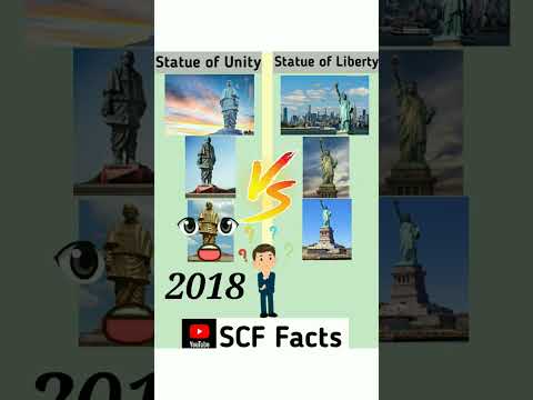 Statue of Unity🗽😍VS😘 Statue of liberty #viral #new #subscribe @_Principal_XYZ_FACT @HomeBody_Studio