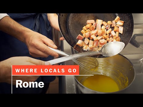 Pasta carbonara em Roma | Onde os moradores locais vão