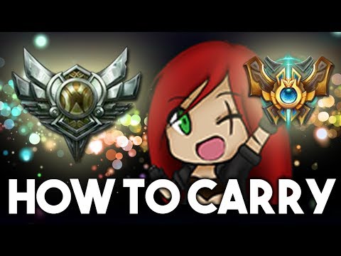 Katlife | HIGH ELO KATARINA TEACHES YOU HOW TO SOLO CARRY - Super Informative