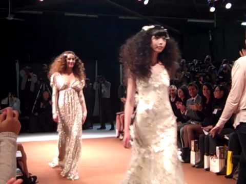 Claire Pettibone 2011 "Spirit of the Night" Bridal Collection - Runway Finale