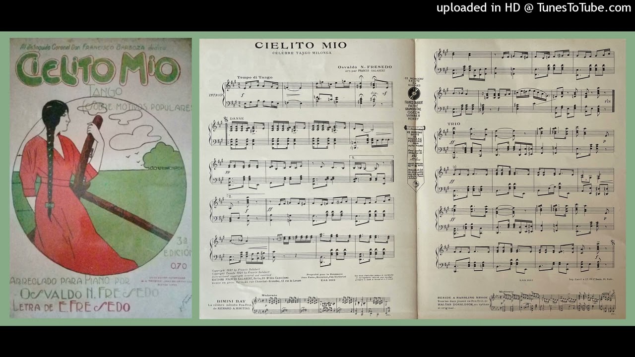 Cielito mio - Orqesta Típica Fresedo - 1927