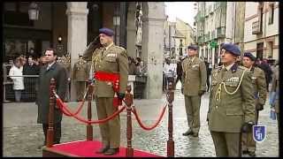 preview picture of video 'Ejercicio Segovia 2014 de la Guardia Real'