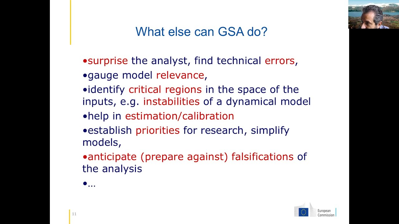Global Sensitivity Analysis: an Introduction, by Marco Ratto